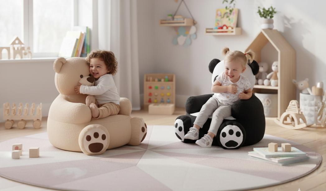 SoftNest™ – Sofá Infantil de Calma y Confort